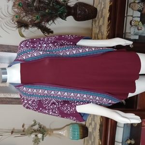 Sz M Francesca's Collection Cocoon Wrap by Moonlight